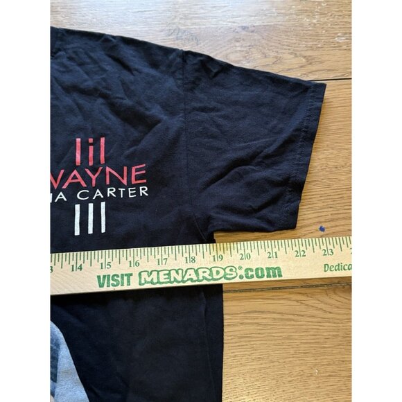 Lil Wayne Tha Carter III 3‎ Album Cover Tee Shirt Black Mens Small Streetwear - Picture 6 of 8